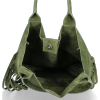 Dámská kabelka shopper bag Vittoria Gotti zelená VPOS9